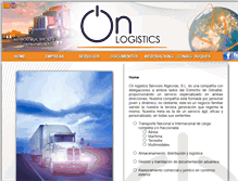 Tablet Screenshot of onlogistics.es